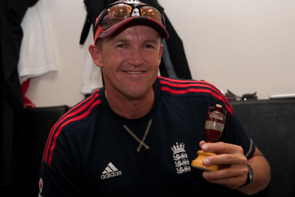 Andy Flower was appointed as England’s team director in April 2009 (Gareth Copley/POOL Wire/PA) (PA Archive)