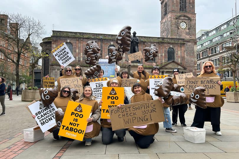 The poo protest on St Ann's Square