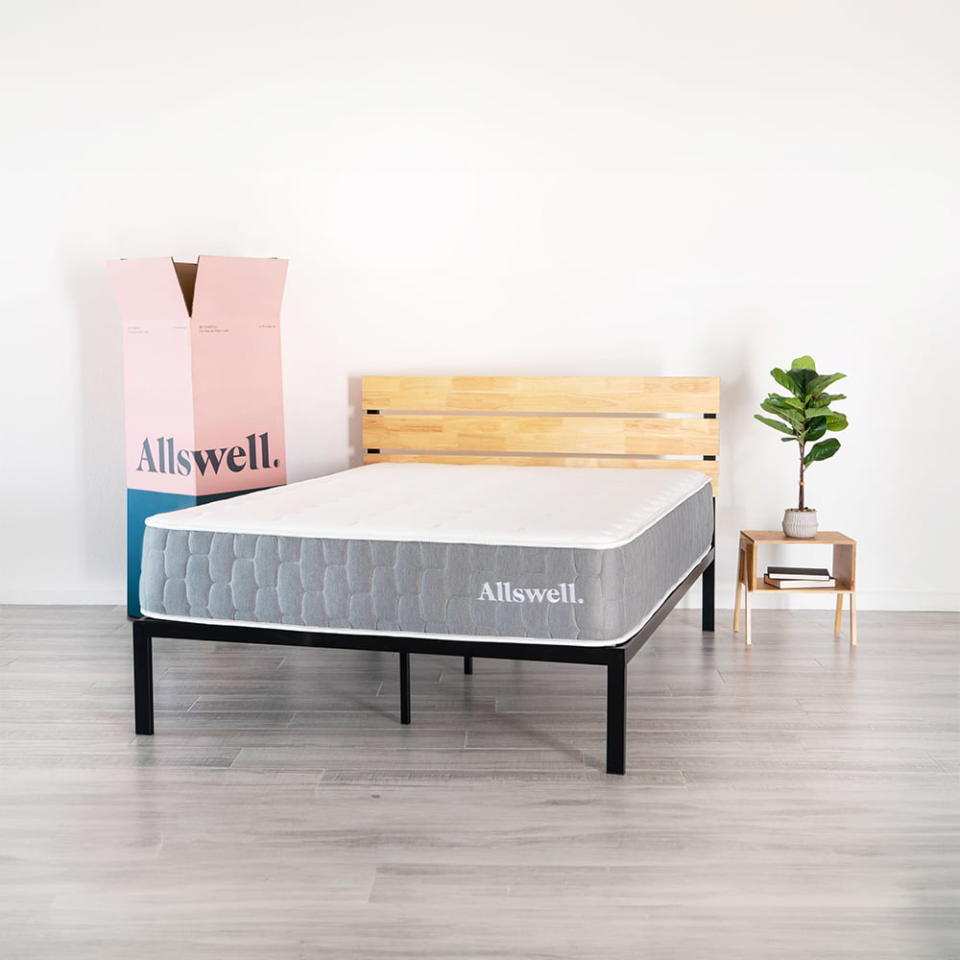 <p><a href="https://go.redirectingat.com?id=74968X1596630&url=https%3A%2F%2Fwww.walmart.com%2Fip%2FThe-Allswell-Brick-12-Bed-in-a-Box-Hybrid-Mattress-Queen%2F774692868&sref=https%3A%2F%2Fwww.prevention.com%2Fhealth%2Fg60457072%2Fbest-mattress-for-stomach-sleepers%2F" rel="nofollow noopener" target="_blank" data-ylk="slk:Shop Now;elm:context_link;itc:0;sec:content-canvas" class="link ">Shop Now</a></p><p>Brick 12-Inch Hybrid Mattress</p><p>walmart.com</p><p>$427.00</p>