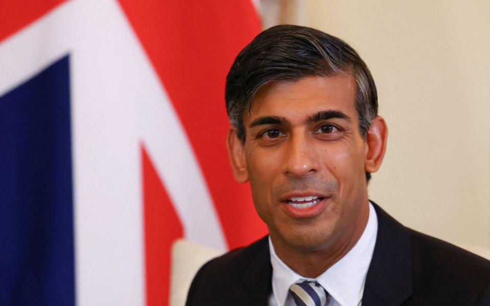 Britain's Prime Minister Rishi Sunak