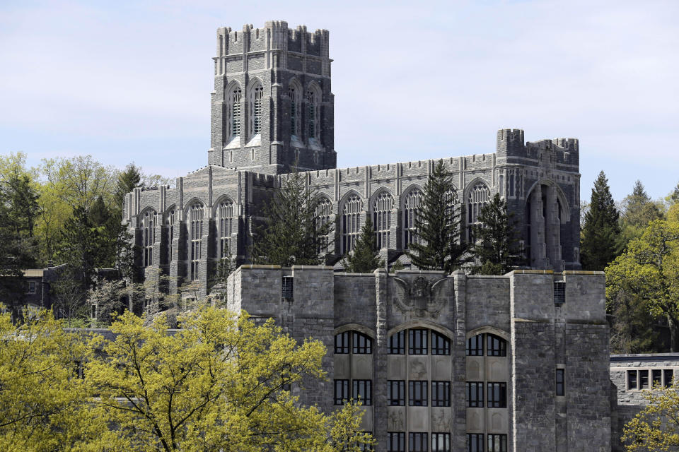 A view of the United States Military Academy at West Point, New York, on May 2, 2019. / Credit: Seth Wenig / AP