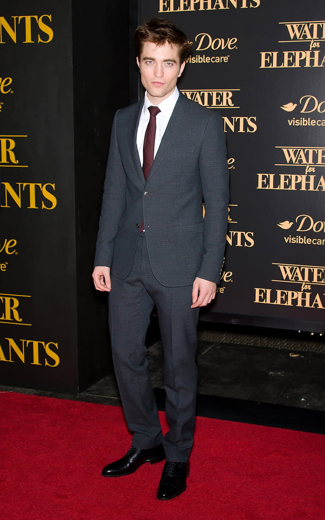 Water for Elephants NY Premiere 2011 Robert Pattinson