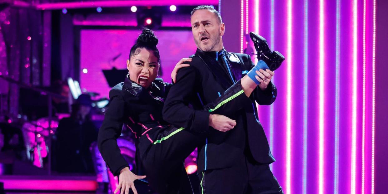 will mellor, nancy xu, strictly come dancing 2022