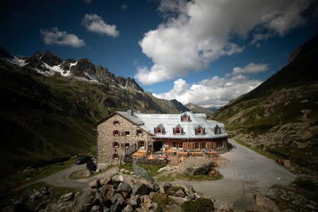 The Wider Image: Scientists race to read Austria's melting climate archive