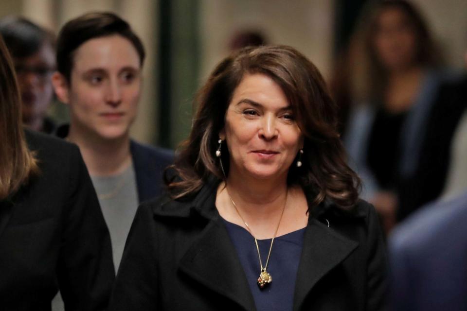 Actor Annabella Sciorra testified during the trial (REUTERS)