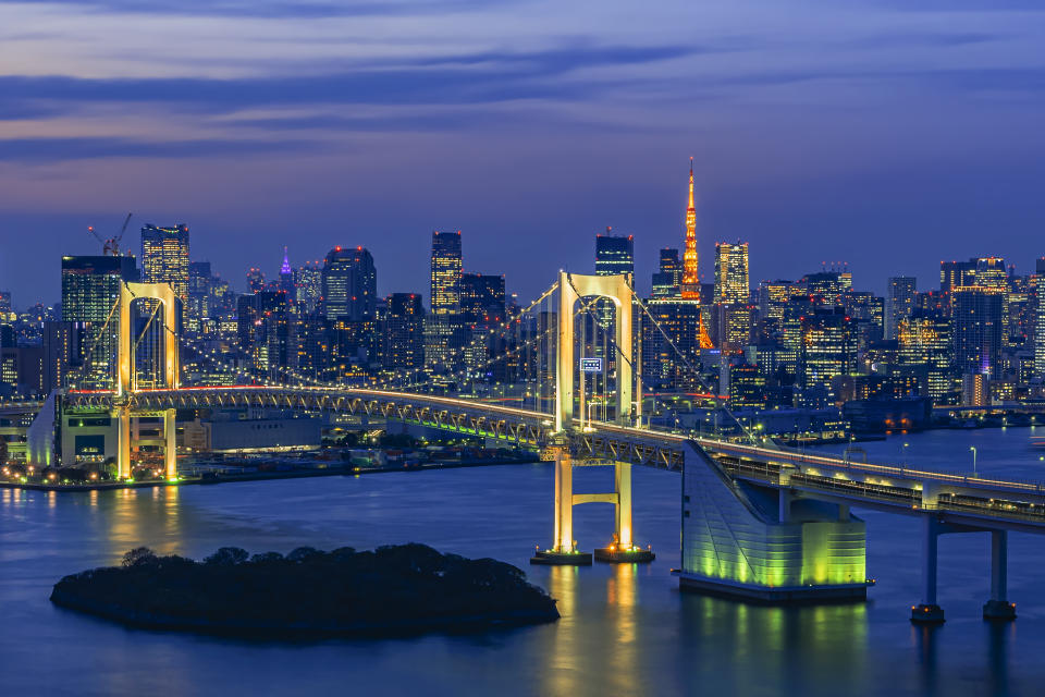 東京台場擺脫荒廢形象，但令東京市政府花了三十年方能收支平衡。（Getty Images）