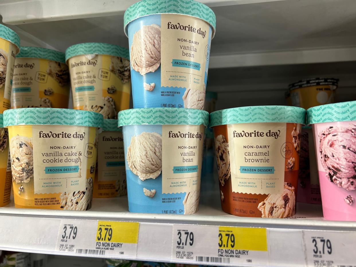 nondairy ice cream at target