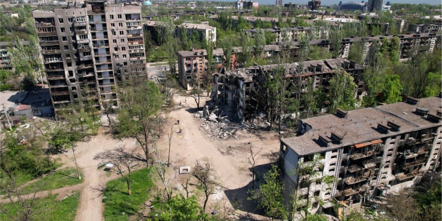 Destroyed Mariupol