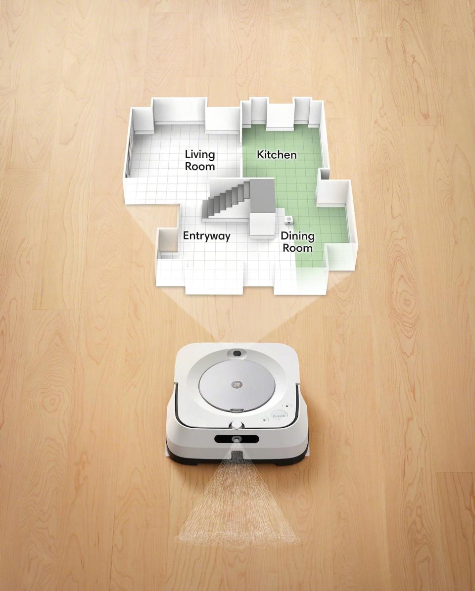 iRobot’s Braava can use smart mapping to understand your home’s layout. iRobot