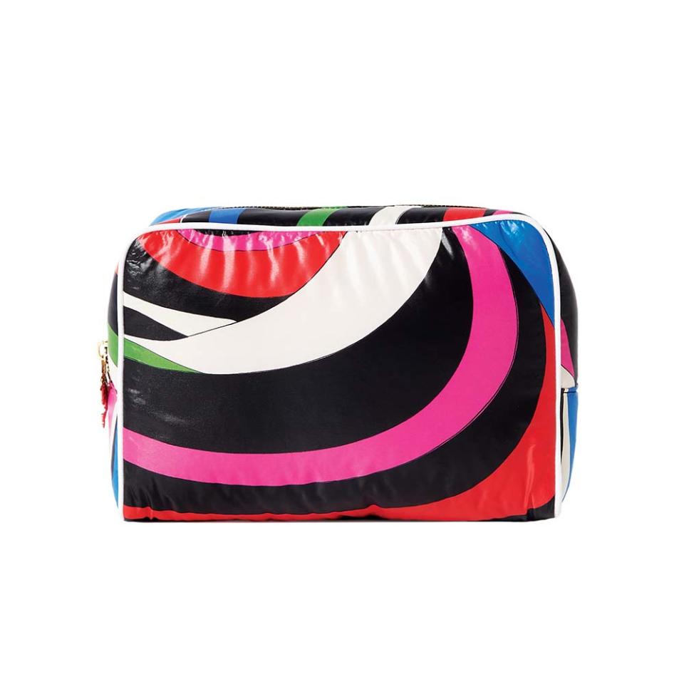 Pucci Large Printed Shell Pouch