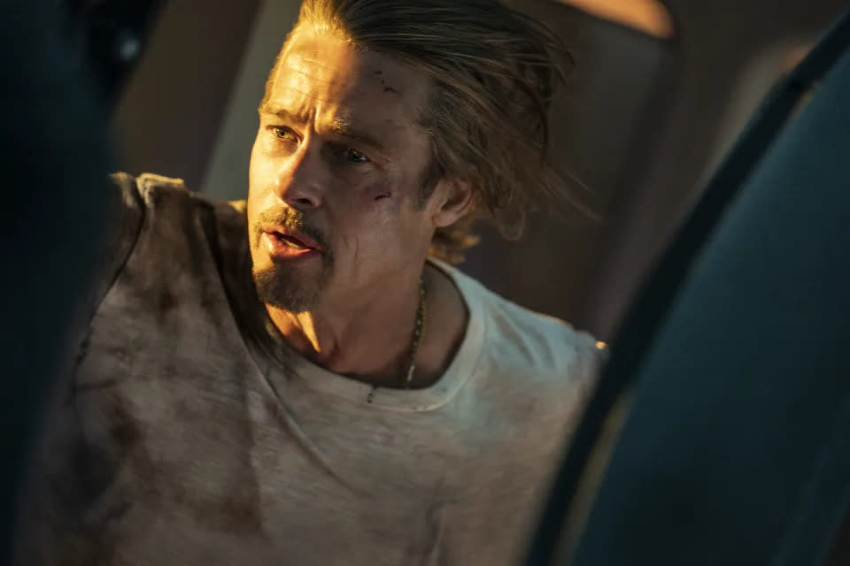 Bullet Train: Brad Pitt hat 99 %’ seiner Stunts selbst gemacht 