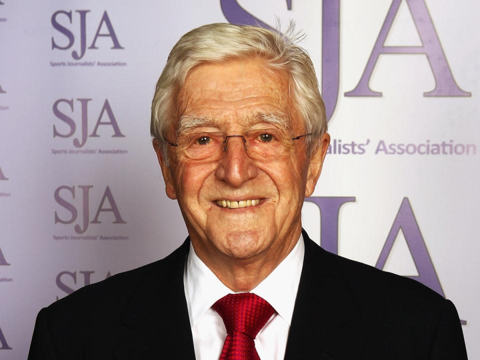 Michael Parkinson photographed in 2011 (Getty Images)