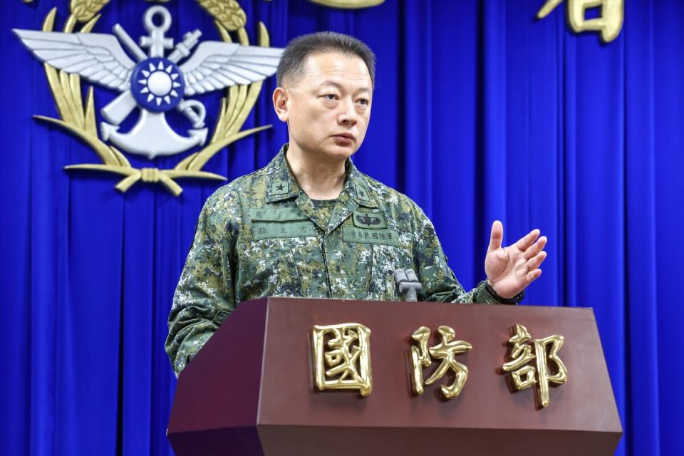 針對總統府憲兵營自戕事件，國防部發言人孫立方表示，邱部長要求各級單位必須要勇敢面對問題。   圖：取自 國防部（資料照）