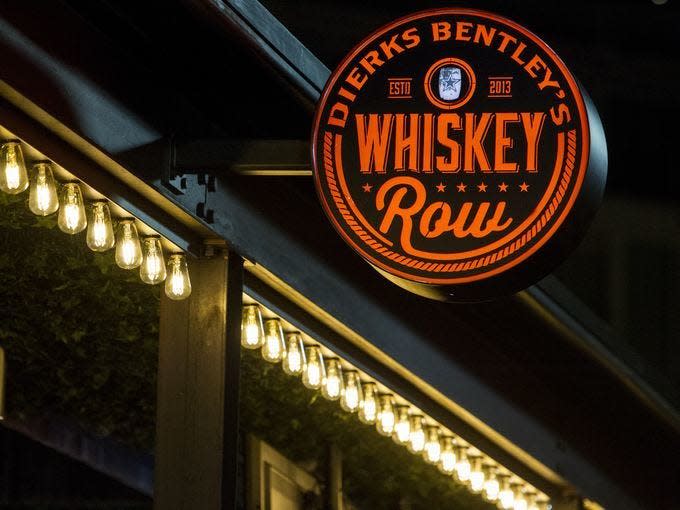 Dierks Bentley's Whiskey Row in Scottsdale.