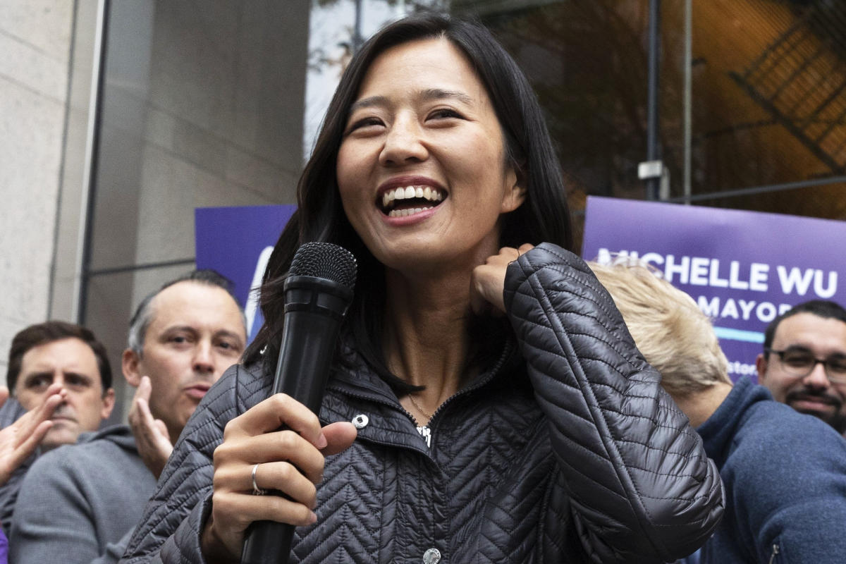 Michelle Wu Becomes First Woman And Person Of Color Elected Mayor Of Boston Ap Projects 