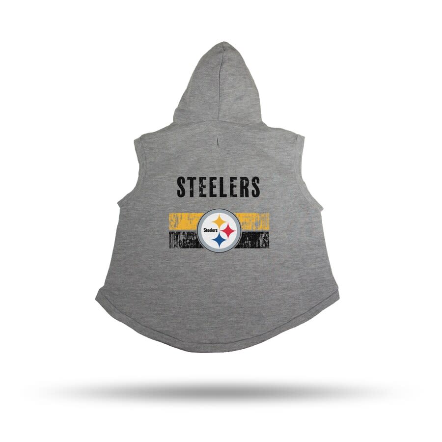 Steelers Pet Hooded Sweatshirt