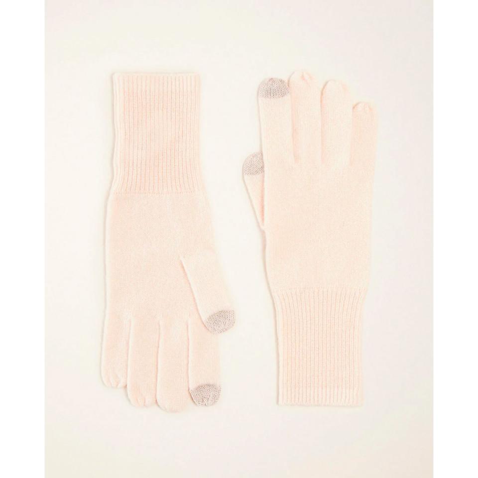 Ann Taylor Ribbed Cashmere Gloves