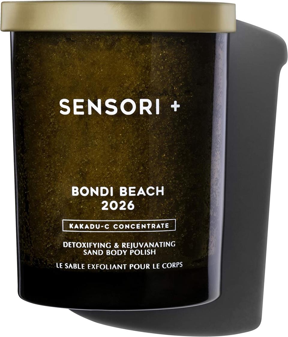 SENSORI+ Detoxifying and Rejuvenating Sand Body Polish on a white background