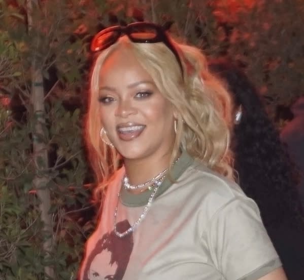  Rihanna at Coachella April 2024. 