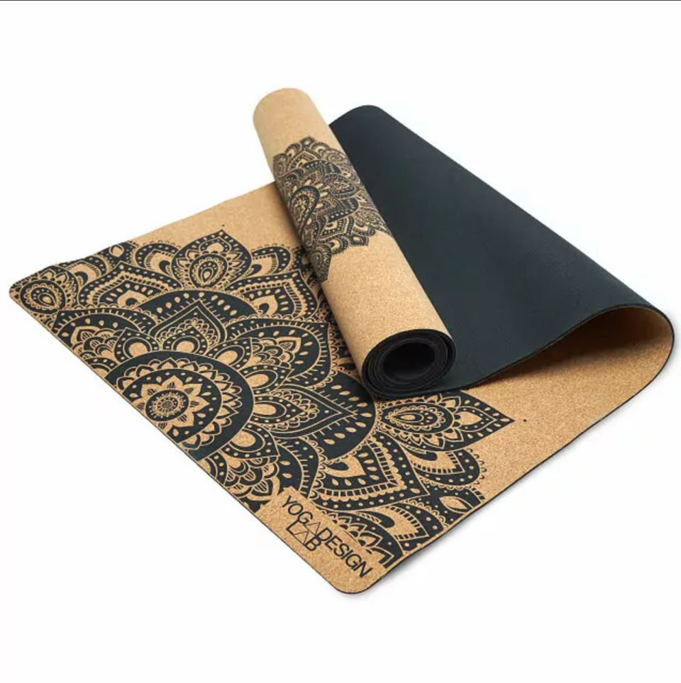 26) Mandala Cork Yoga Mat