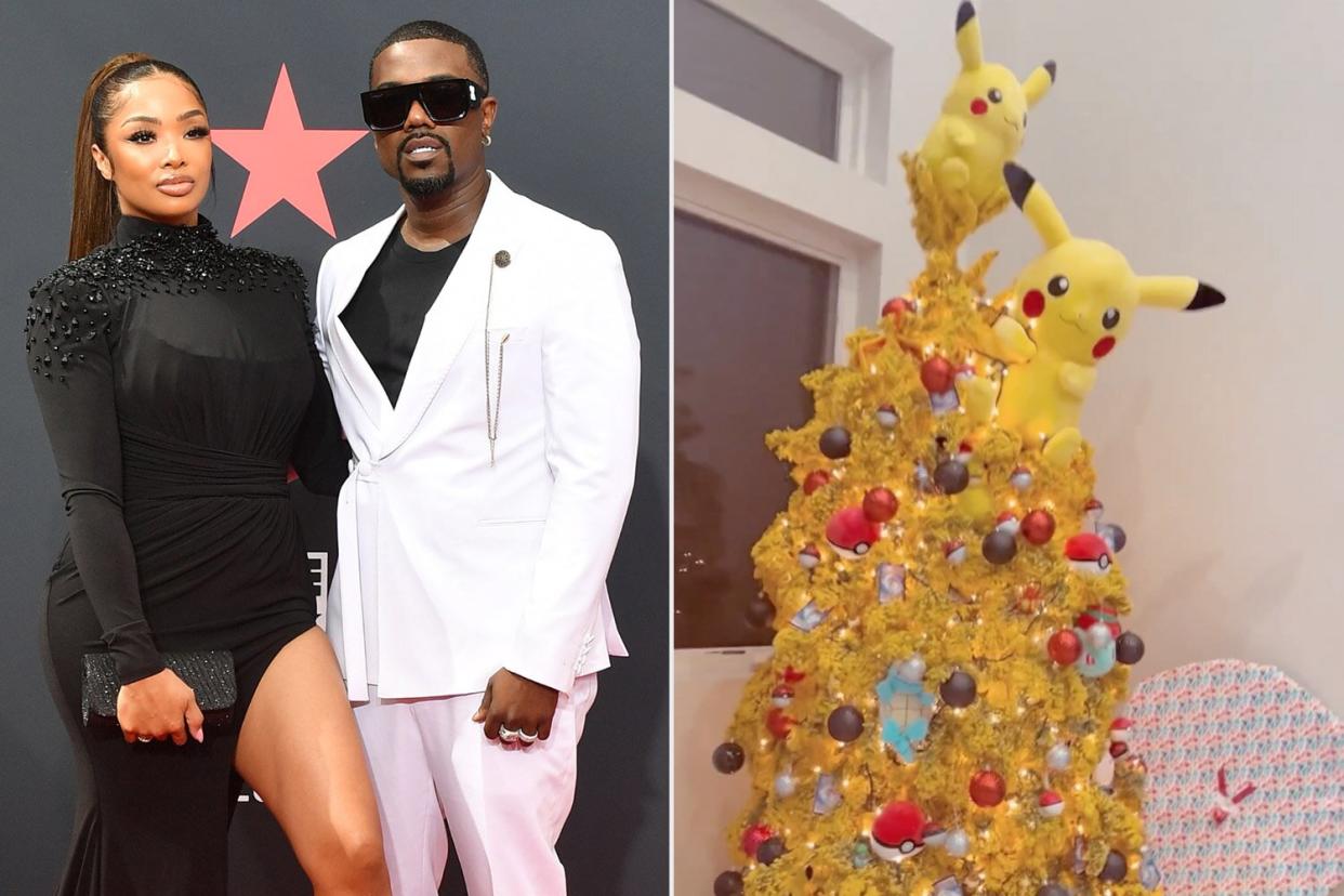 LOS ANGELES, CALIFORNIA - JUNE 26: (L-R) Princess Love and Ray J attend the 2022 BET Awards at Microsoft Theater on June 26, 2022 in Los Angeles, California. (Photo by Aaron J. Thornton/Getty Images for BET); https://www.instagram.com/p/CmicfnMOI7D/?hl=en. Ray J/Instagram