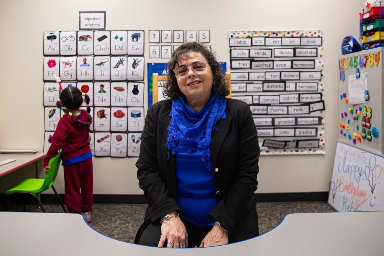 Juanita Estrada, executive director of FACES of America, leads a full-time preschool and daycare through dual immersion.