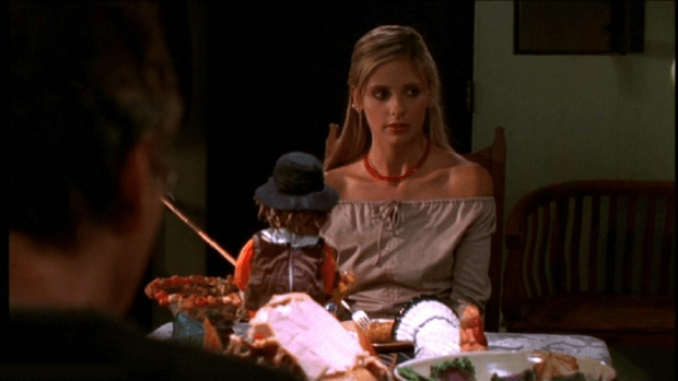 "Buffy the Vampire Slayer" Thanksgiving episode "Pangs"<p>Mutant Enemy</p>