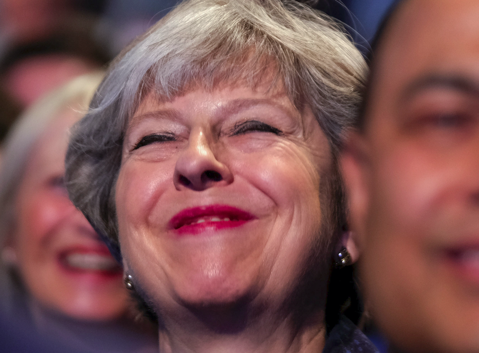 <em>Theresa May insists she does have feelings (Rex)</em>