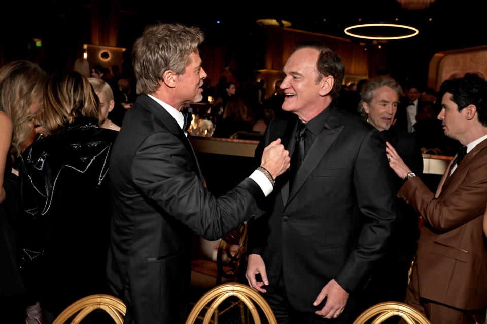 Brad Pitt et Quentin Tarantino