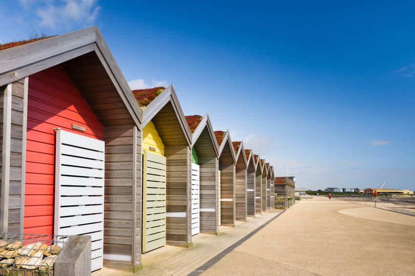 Blyth's colourful beach huts