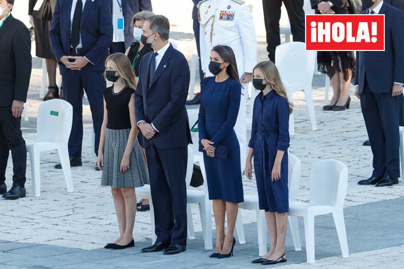 Reyes Felipe y Letizia princesa Leonor e infanta Sofía