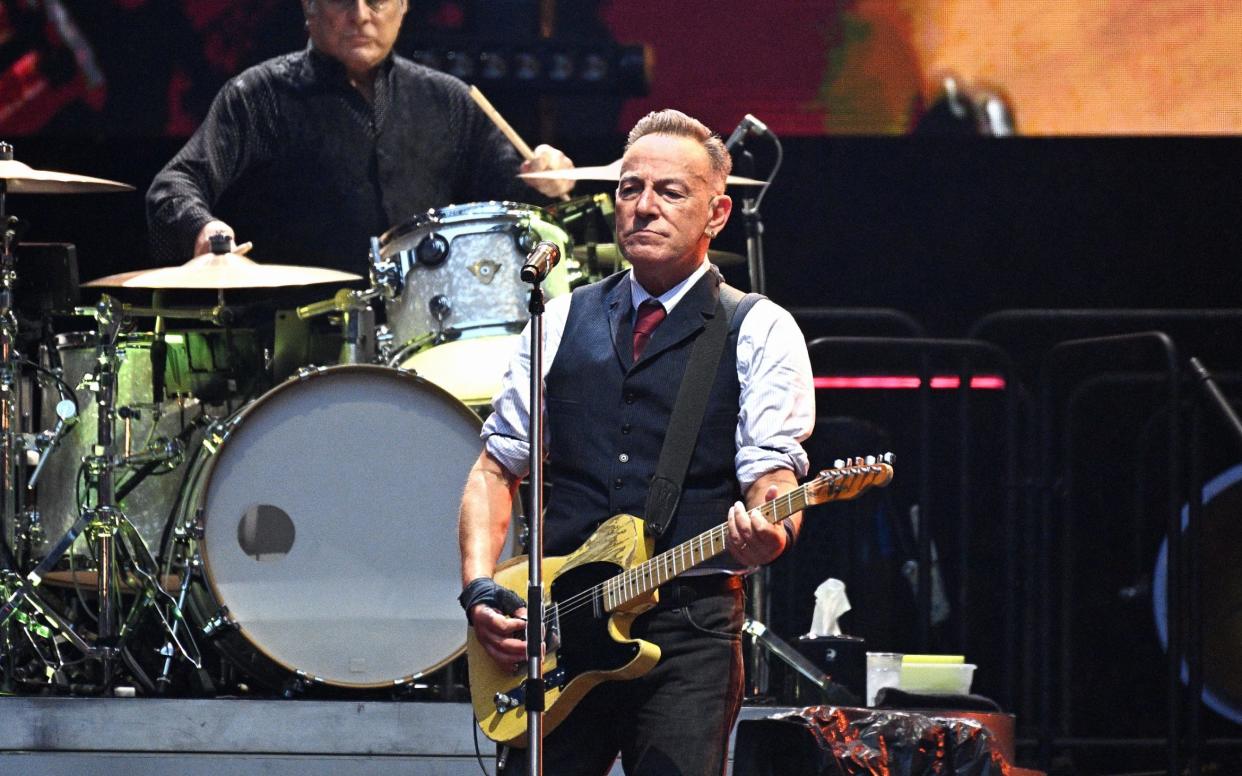 Bruce Springsteen with The E Street Band at Wembley Stadium