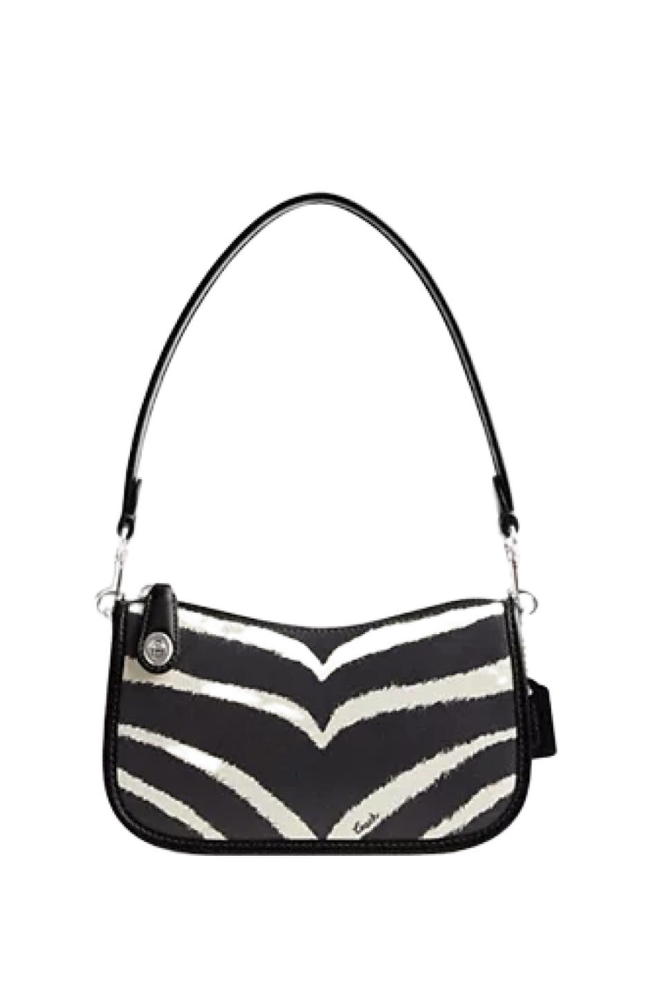 Coach Swinger 20 With Zebra Print