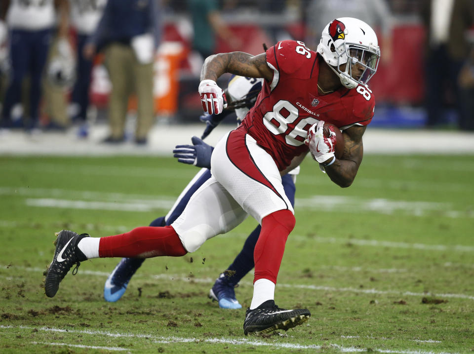 Tight end Ricky Seals-Jones is reportedly the latest Arizona Cardinal to be arrested for an incident allegedly linked to being intoxicated. (AP)