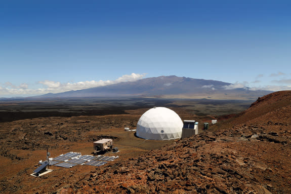 HI-SEAS habitat on Mauna Loa.