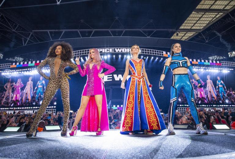 Geri Horner apologises for leaving Spice Girls on emotional final night of tour