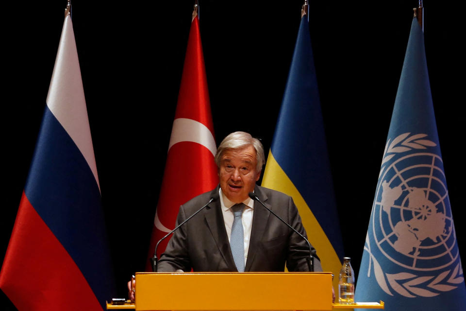 UN-Generalsekretär Antonio Guterres (Bild: Reuters)