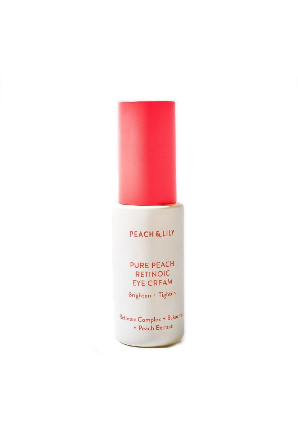 <p><a href="https://go.redirectingat.com?id=74968X1596630&url=https%3A%2F%2Fwww.ulta.com%2Fp%2Fpure-peach-retinoic-eye-cream-pimprod2018453&sref=https%3A%2F%2Fwww.harpersbazaar.com%2Fbeauty%2Fskin-care%2Fg43267126%2Fbest-eye-cream-for-wrinkles%2F" rel="nofollow noopener" target="_blank" data-ylk="slk:Shop Now;elm:context_link;itc:0;sec:content-canvas" class="link ">Shop Now</a></p><p>Pure Peach Retinoic Eye Cream</p><p>ulta.com</p><p>$43.00</p><span class="copyright">Ulta</span>