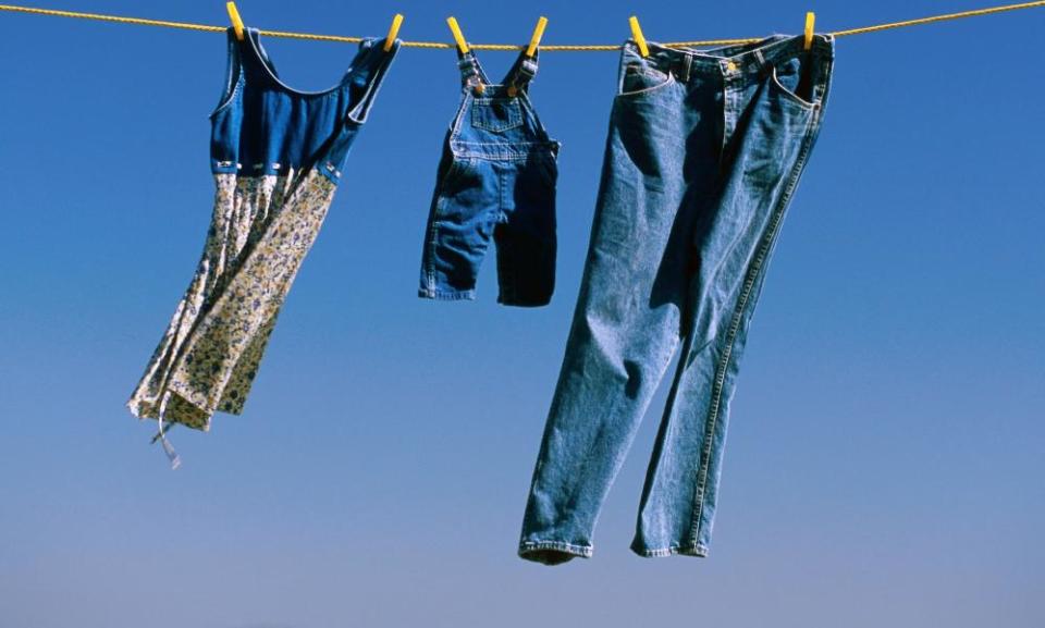 While putting jeans in the freezer does not kill bacteria, airing them in the sun can help with odours