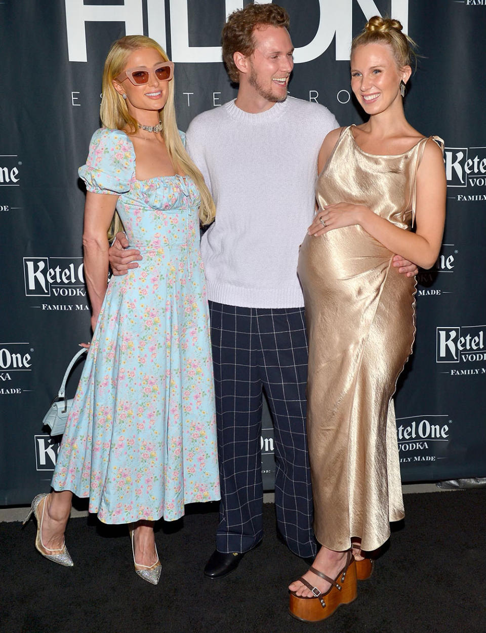 Paris Hilton, Barron Hilton and Tessa Hilton - Credit: Donato Sardella/Getty Images