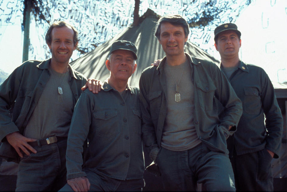 The cast of MASH