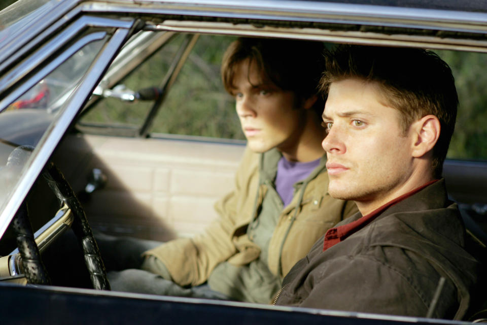 Jared Padalecki and Jensen Ackles in "Supernatural."