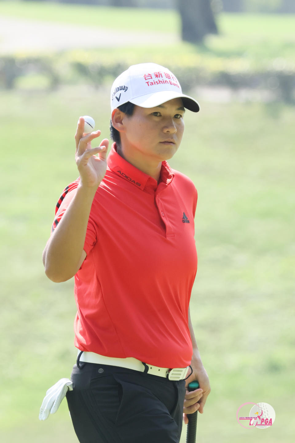 曾雅妮兩回合總桿156桿(+12)，暫並列第40名。(TLPGA提供_葉勇宏攝)