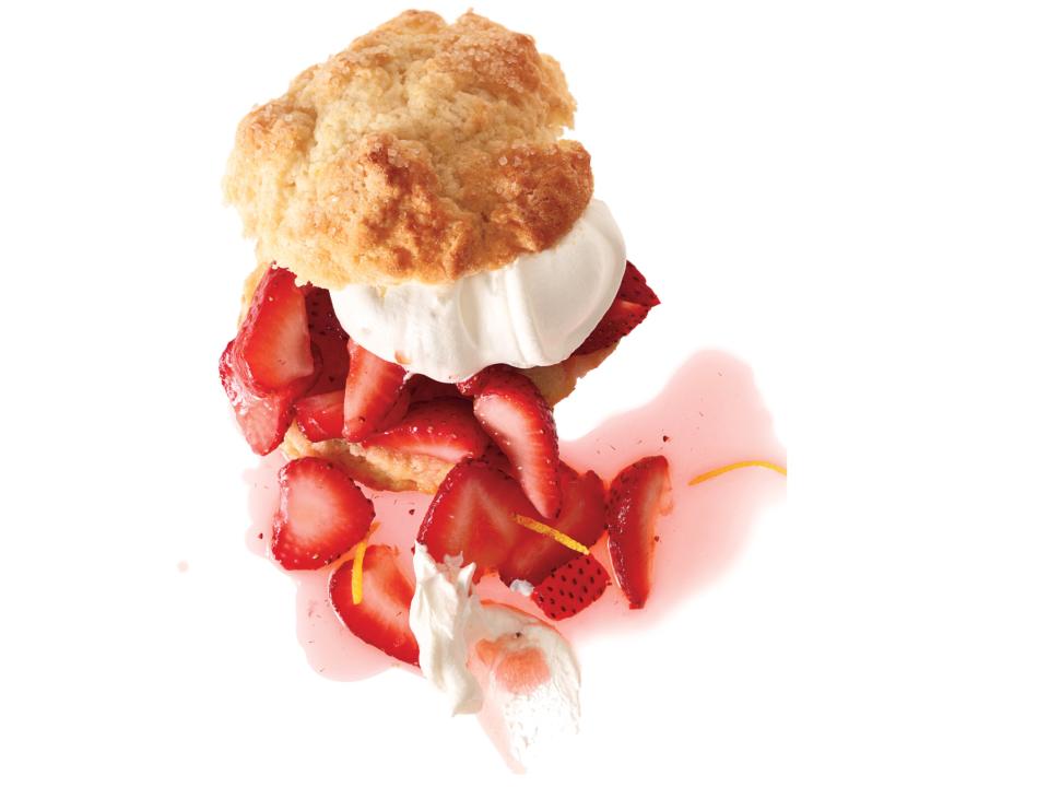 Strawberry-Lemon Shortcakes