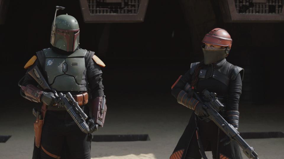 ‘The Book of Boba Fett’ stars Temuera Morrison and Ming-Na Wen.