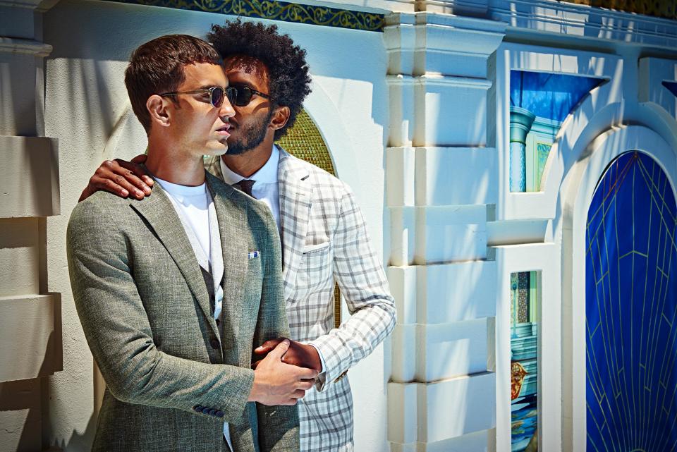 Another image from Suitsupply’s new campaign. (Photo: Suitsupply)