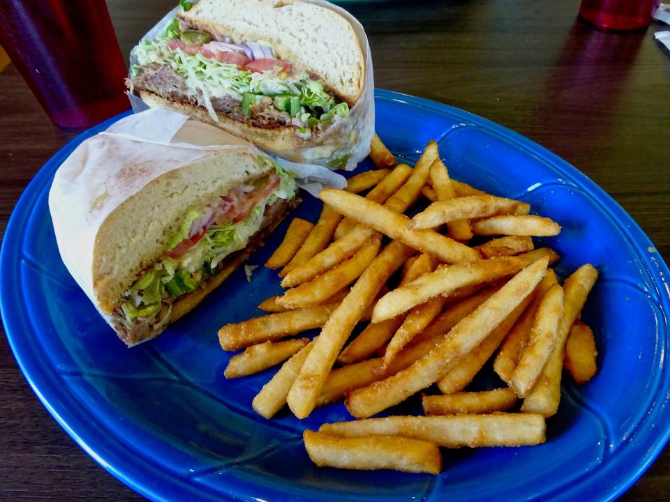 The signature Mexican sandwiches at Tortas de Fuego in Sedona are big, complex and packed with flavor.