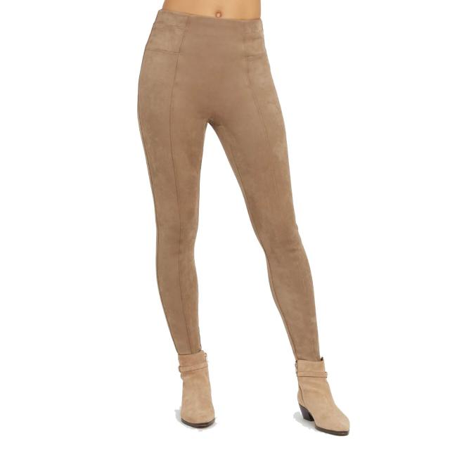 Spanx Just Restocked the Faux Suede Leggings That Sold Out Less