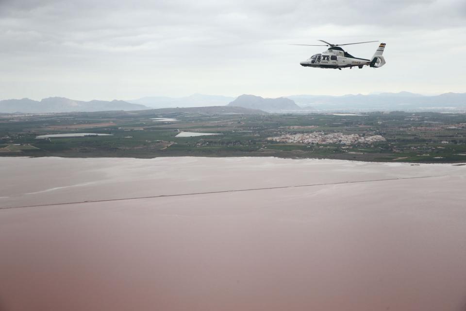 panish Prime Minister Pedro Sanchez visited flood-stricken regions of Spain where rising waters claimed six lives and forced 3,500 people from their homes. (AFP/Getty Images)