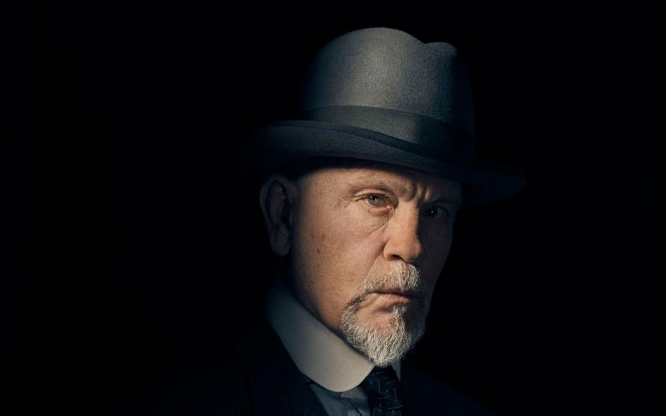 Malkovich as Hercule Poirot (Credit: BBC)